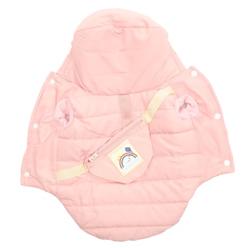 WOONEKY Wärmende Hundekleidung Mit Tragetasche Fleece-hundeweste Für Herbstliche Outdoor-aktivitäten Geeignet Für Kleine Hunde Und Katzen Mit Praktischer Leinenöffnung Mit Kapuze WOONEKY Wärmende Hundekleidung Mit Tragetasche Fleece-hundeweste Für Herbstliche Outdoor-aktivitäten Geeignet Für Kleine Hunde Und Katzen Mit Praktischer Leinenöffnung Mit Kapuze von WOONEKY