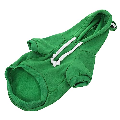WOONEKY Warmer Hundepullover mit Kapuze Bequemer Hundemantel für Kleine Hunde Dekorative Winterkleidung für Haustiere für und Outdoor Aktivitäten von WOONEKY