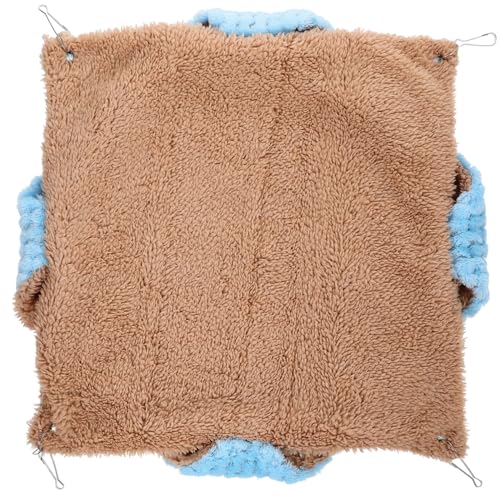 WOONEKY Hamsternest Meerschweinchenbett Dekorative Chinchilla-hängematte Robust Atmungsaktiv 34 X 34 cm Von Der Tierhandlung Zugelassen von WOONEKY
