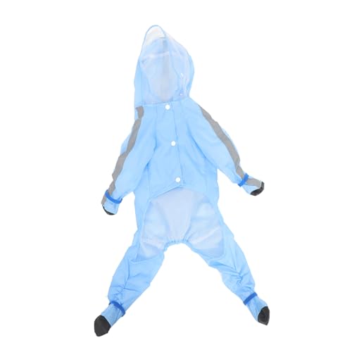 WOONEKY Wasserdichter Haustier Regenmantel, Kleiner Hunderegenmantel, Regenjacken Für Hunde, Hundemäntel, Hundekleidung, Welpenkleidung, Hunderegenmäntel, Regenmantel, Hundewelpenmantel, von WOONEKY