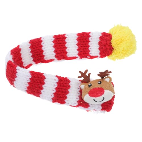 WOONEKY Weihnachtliche Haustierschal für Katzen und Bequemer Atmungsaktiver und Stylischer Tierhalsschmuck für Festliche Anlässe für Kleine bis Große Ergänzung für Feiertagsoutfits WOONEKY Weihnachtliche Haustierschal für Katzen und Bequemer Atmungsaktiver und Stylischer Tierhalsschmuck für Festliche Anlässe für Kleine bis Große Ergänzung für Feiertagsoutfits von WOONEKY