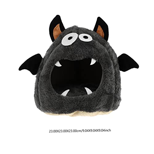 WOONEKY Winter Kuschelnest für Kleintiere Warmes Hamster Schlafhaus mit Kreativem Design Vielseitig als Versteck Spiel und Schlafplatz Geeignet Kompakt für Käfige und Kleine Haustiere von WOONEKY
