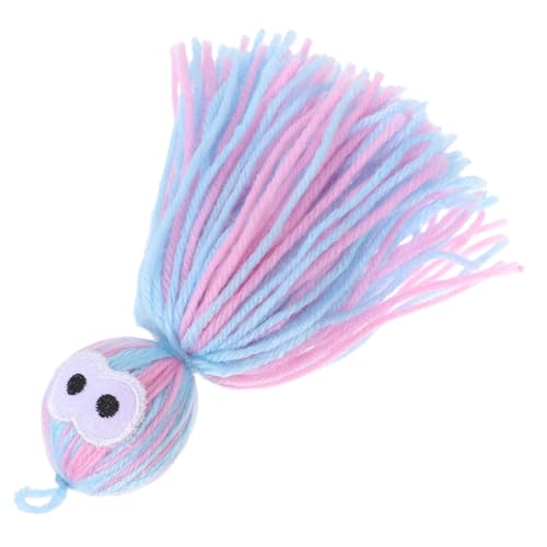 WOONEKY Yarn Ball Katzenspielzeug Ersatzkopf für Interaktive Katzenspielzeuge Weiche und Langlebige Nachfüllung für Indoor und Outdoor Kätzchen von WOONEKY