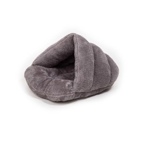 WOONEKY für Haustierbetten Katze Schlafsack Plüschbett für Haustiere pet Bed haustierfeldbett schlafsackhülle schlafen Sack katzenbetg hundbetten petbett Hundehütte hundehaus Bett von WOONEKY