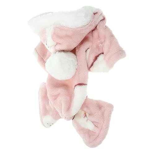 WOONEKY Wärmende Hundekleidung Plüschkleidung Für Hunde Entzückende Welpenkleidung Haustierkostüm von WOONEKY