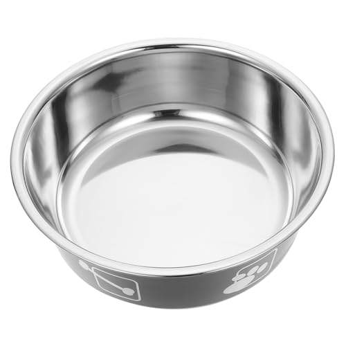 WOONEKY Wasser-Futternapf für Hunde Futternäpfe für Haustiere Wasserspender Rutschfester Hundenapf aus Edelstahl für einfache Reinigung WOONEKY Wasser-Futternapf für Hunde Futternäpfe für Haustiere Wasserspender Rutschfester Hundenapf aus Edelstahl für einfache Reinigung von WOONEKY