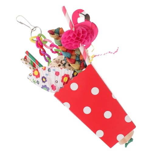 WOONEKY Vogel Papagei Spielzeug Eimer Snack Vogelkäfig Schreddern Spielzeug Vogel Zubehör WOONEKY Vogel Papagei Spielzeug Eimer Snack Vogelkäfig Schreddern Spielzeug Vogel Zubehör von WOONEKY