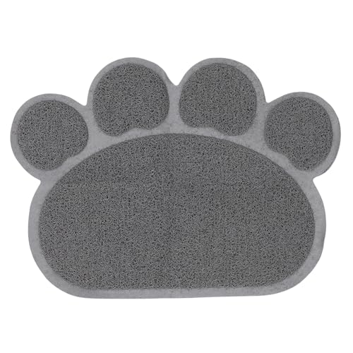 WOONEKY rutschfeste Katzenstreu Matte Leckagefestes Waschbares Katzenklo Schutzpad für Katzenfutter und Trinknäpfe Große Vielseitige Haustier Futterunterlage WOONEKY rutschfeste Katzenstreu Matte Leckagefestes Waschbares Katzenklo Schutzpad für Katzenfutter und Trinknäpfe Große Vielseitige Haustier Futterunterlage von WOONEKY