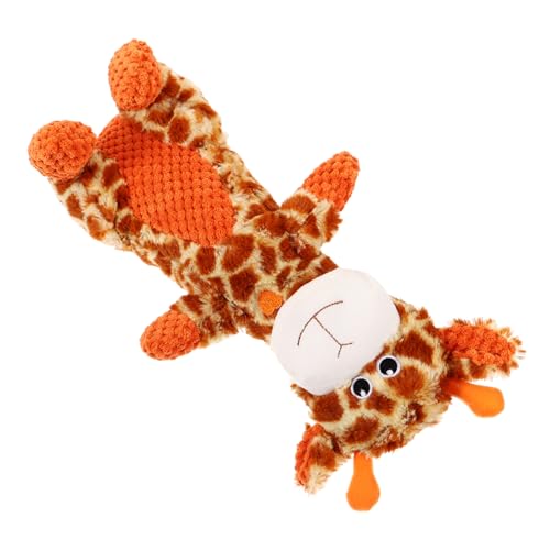 WOONEKY Welpenspielzeug Hunde Hundespielzeug Für Welpen Quietschendes Hundespielzeug Plüsch Giraffe Hund Kauspielzeug Haustier WOONEKY Welpenspielzeug Hunde Hundespielzeug Für Welpen Quietschendes Hundespielzeug Plüsch Giraffe Hund Kauspielzeug Haustier von WOONEKY