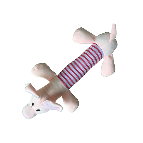 WOONEKY üsch Spielzeug Für Hunde Mit Geräuschen Quietscher Und Streifenmuster Ideal Zum Kauen Und Spielen Für Kleine Hunde Und Welpen Interaktives Heimtierprodukt WOONEKY üsch Spielzeug Für Hunde Mit Geräuschen Quietscher Und Streifenmuster Ideal Zum Kauen Und Spielen Für Kleine Hunde Und Welpen Interaktives Heimtierprodukt von WOONEKY
