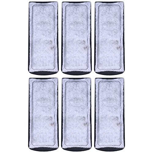 WOOXGEHM 6 Stück Aquarium-Filterkartusche, Aquarium-Filterkartusche, Fängt Schwermetalle, Gerüche und Entfärbung EIN von WOOXGEHM