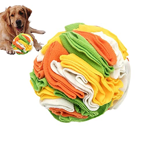 WOTEG Schnüffelmatte für Hunde, Welpen-Schnüffelmatte, Hundespielzeug, Plüsch-Schnüffel-Stofftiere, Hundeleckerli-Spielzeug für kleine, mittelgroße und große Hundefuttermatte von WOTEG