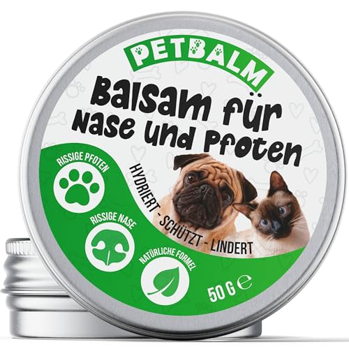WOTPUP Pfotenbalsam Hund, ideal für die Pfotenpflege Hund. Milder Duft, Spendet Feuchtigkeit, Schützt, Lindert und Repariert Kratzer und Abschürfungen. Pfotenbalsam Katze, Natürlich, 50 Gr WOTPUP Pfotenbalsam Hund, ideal für die Pfotenpflege Hund. Milder Duft, Spendet Feuchtigkeit, Schützt, Lindert und Repariert Kratzer und Abschürfungen. Pfotenbalsam Katze, Natürlich, 50 Gr von WOTPUP