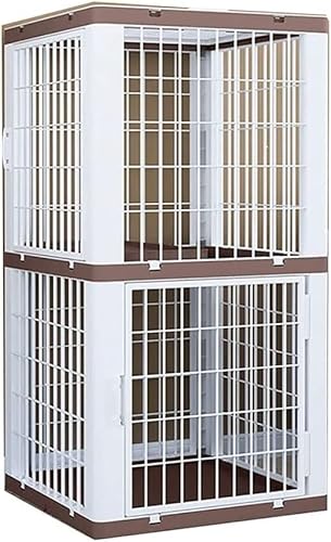 Haustierkäfig, frei spleißbare Kombination, Haustierkäfig, Harzzucht, Haustierkäfig, Haustierhütte für den Innenbereich, extra großer Haustierkäfig mit freiem Platz,Braun 2 horizontal Haustierkäfig, frei spleißbare Kombination, Haustierkäfig, Harzzucht, Haustierkäfig, Haustierhütte für den Innenbereich, extra großer Haustierkäfig mit freiem Platz,Braun 2 horizontal von WOTZOV