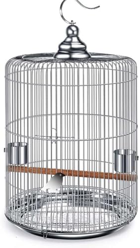 Papageienkäfig, Flugkäfig, Vogelkäfig mit ausziehbarem Fahrgestell, tragbarer Vogelkäfig Papageienkäfig, Flugkäfig, Vogelkäfig mit ausziehbarem Fahrgestell, tragbarer Vogelkäfig von WOTZOV
