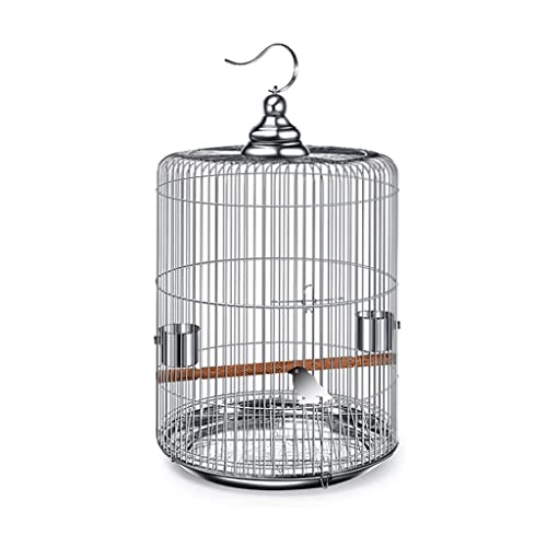 Runde Vogelkäfige zum Aufhängen an der Wand, Vogelträger, Flugkäfig aus Metall im Vintage-Stil, tragbarer Vogelhäuschenträger für den Außenbereich für Papageien, 1 Stück,2pcs Runde Vogelkäfige zum Aufhängen an der Wand, Vogelträger, Flugkäfig aus Metall im Vintage-Stil, tragbarer Vogelhäuschenträger für den Außenbereich für Papageien, 1 Stück,2pcs von WOTZOV