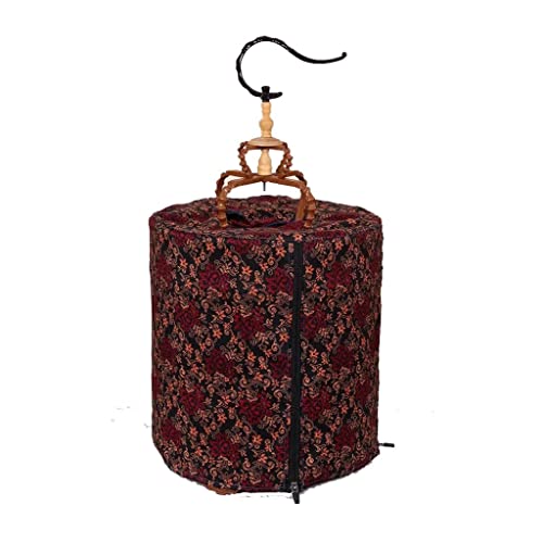 Vogelkäfige, runde Vogeltransportboxen, kleine Vogelflugkäfige zum Aufhängen, Retro-Flugkäfig, Bauchmuskelkäfige mit Flacher Oberseite, für den Garten zu Hause, leicht zu tragen,A2 Vogelkäfige, runde Vogeltransportboxen, kleine Vogelflugkäfige zum Aufhängen, Retro-Flugkäfig, Bauchmuskelkäfige mit Flacher Oberseite, für den Garten zu Hause, leicht zu tragen,A2 von WOTZOV