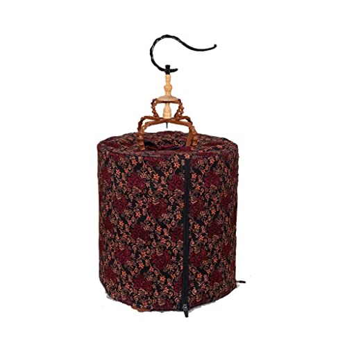 Vogelkäfige, runde Vogeltransportboxen, kleine Vogelflugkäfige zum Aufhängen, Retro-Flugkäfig, Bauchmuskelkäfige mit Flacher Oberseite, für den Garten zu Hause, leicht zu tragen,B4 Vogelkäfige, runde Vogeltransportboxen, kleine Vogelflugkäfige zum Aufhängen, Retro-Flugkäfig, Bauchmuskelkäfige mit Flacher Oberseite, für den Garten zu Hause, leicht zu tragen,B4 von WOTZOV