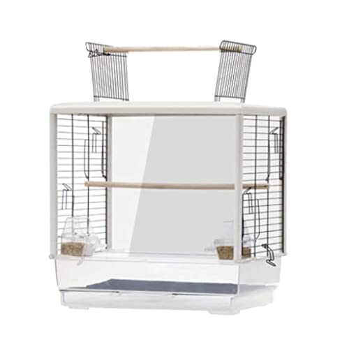 Vogelkäfige Großer Vogelkäfig Durchsichtiger Ziervogelkäfig Luxuriöser Vogeltransporter für Zuchtvögel Quadratischer Flugkäfig für mehrere kleine Vögel Leicht zu tragen,Style C Vogelkäfige Großer Vogelkäfig Durchsichtiger Ziervogelkäfig Luxuriöser Vogeltransporter für Zuchtvögel Quadratischer Flugkäfig für mehrere kleine Vögel Leicht zu tragen,Style C von WOTZOV