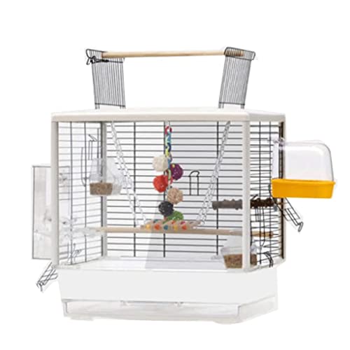 Vogelkäfige Großer Vogelkäfig Durchsichtiger Ziervogelkäfig Luxuriöser Vogeltransporter für Zuchtvögel Quadratischer Flugkäfig für mehrere kleine Vögel Leicht zu tragen,Style E Vogelkäfige Großer Vogelkäfig Durchsichtiger Ziervogelkäfig Luxuriöser Vogeltransporter für Zuchtvögel Quadratischer Flugkäfig für mehrere kleine Vögel Leicht zu tragen,Style E von WOTZOV