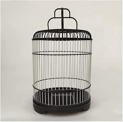 Vogelkäfige Hängende Vogelkäfige Kleine Bauchmuskeln Rundes Vogelhaus Einfacher Vintage-Vogelkäfig Tragbarer Vogelhausträger für die Terrasse im Hinterhof Leicht zu tragen,Black Vogelkäfige Hängende Vogelkäfige Kleine Bauchmuskeln Rundes Vogelhaus Einfacher Vintage-Vogelkäfig Tragbarer Vogelhausträger für die Terrasse im Hinterhof Leicht zu tragen,Black von WOTZOV