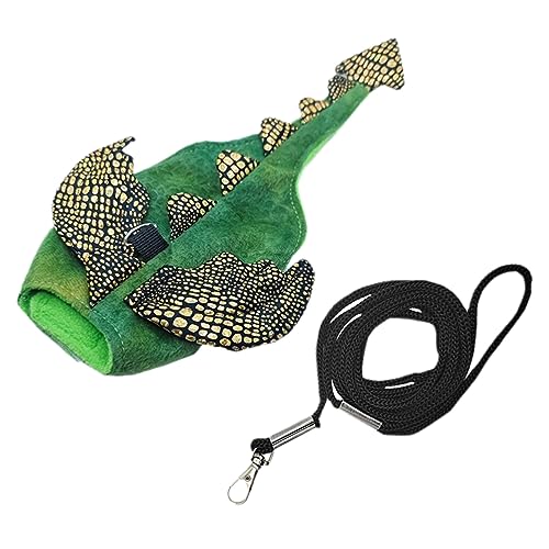 Kabelbaumleine Für Kaninchen Safe Walk Running Dinosaurierkostüm Easy Control Supplies Tierkabelbaum Für Hamster Für Frettchen von WOURRD