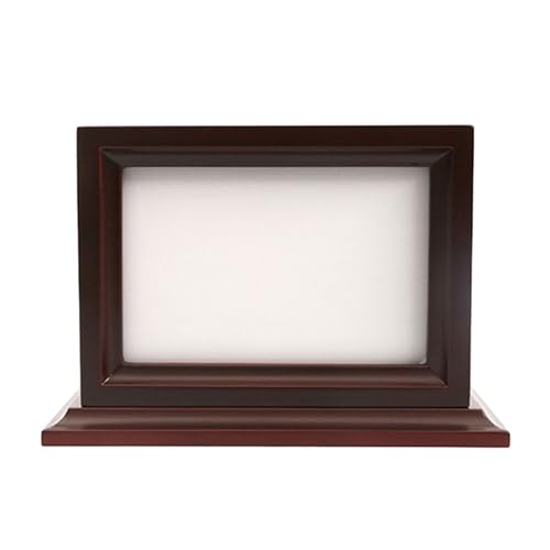 WOURRD Ashes Box Haustierverlust Cremation Box Mit Fotorahmen Holz Urnen Box Keepsakes Begräbnisschatulle Kleines Haustier Gedenkgeschenk von WOURRD