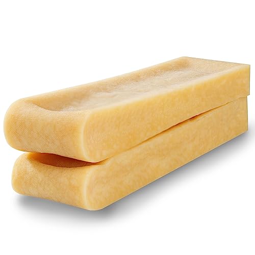 WOW BITES Premium Kaukäse für Hunde – Langer Kauspaß aus natürlicher Milch – Kaukäse Hundeknochen - Extra Groß Käsestangen – (250 g, 2er Pack, XL) WOW BITES Premium Kaukäse für Hunde – Langer Kauspaß aus natürlicher Milch – Kaukäse Hundeknochen - Extra Groß Käsestangen – (250 g, 2er Pack, XL) von WOW BITES