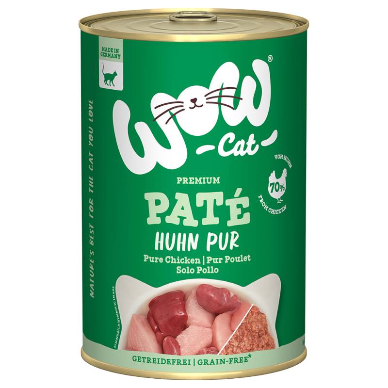 WOW Cat Adult 6 x 400 g - Huhn & Lachs von WOW Cat