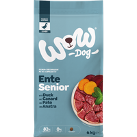 12kg Hunde Trockenfutter, Senior Ente mit Minze und Roter Rübe 12kg Hunde Trockenfutter, Senior Ente mit Minze und Roter Rübe von WOW DOG