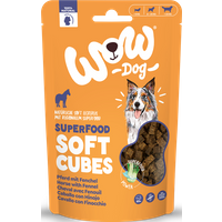 150g Hunde Leckerlis, Soft Cubes | Pferd Superfood von WOW DOG