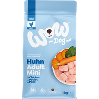 1kg Hunde Trockenfutter | Minis, Adult Huhn mit Spinat und Cranberries 1kg Hunde Trockenfutter | Minis, Adult Huhn mit Spinat und Cranberries von WOW DOG
