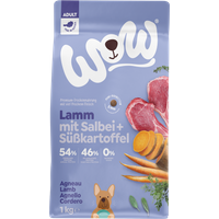 1kg Hunde Trockenfutter | Minis, Adult Lamm mit Salbei und Süßkartoffel von WOW DOG