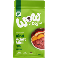 1kg Hunde Trockenfutter | Minis, Adult Rind  mit Apfel und Roter Rübe von WOW DOG