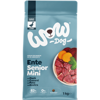1kg Hunde Trockenfutter | Minis, Senior Ente mit Minze und Roter Rübe von WOW DOG