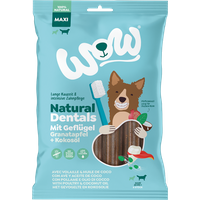 275g Hunde Zahnpflege , Natural Dentals | Maxi mit Geflügel & Granatapfel von WOW DOG