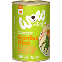 400g Hunde Ergänzungsfutter, Gemüse & Obst 100% Lebensmittelqualität von WOW DOG
