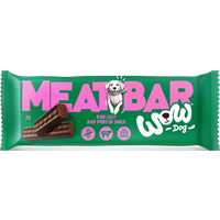 40g Hunde Leckerlis, Meat Bar | Rind mit viel Protein, getreidefrei von WOW DOG