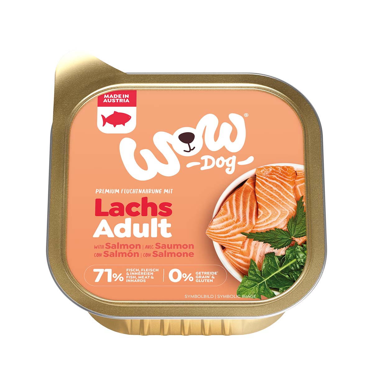 WOW Dog Lachs Adult 11x150g WOW Dog Lachs Adult 11x150g von WOW!