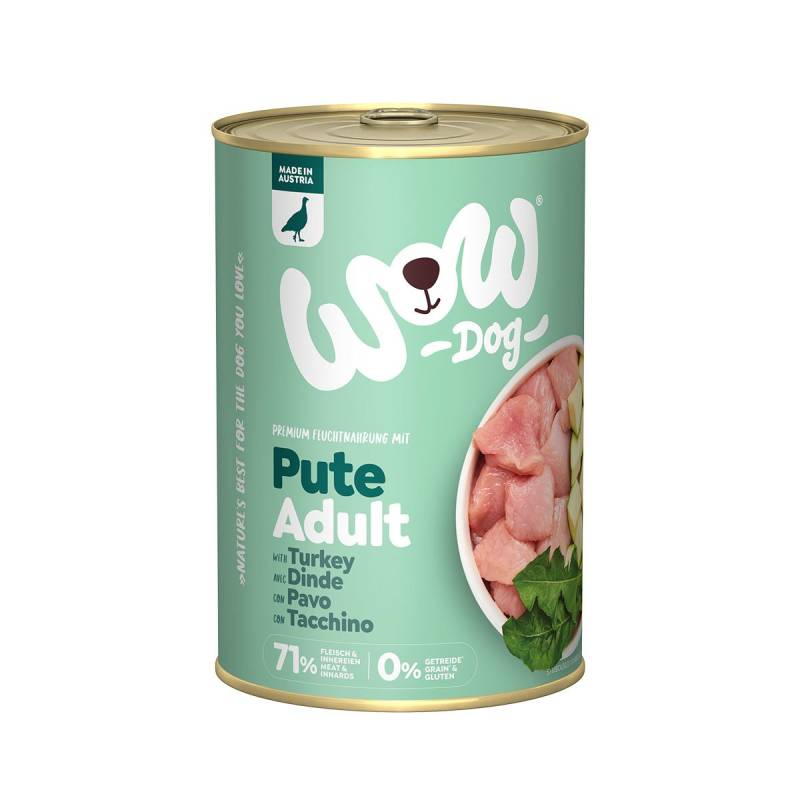 WOW Dog Pute Adult 6x400g von WOW!
