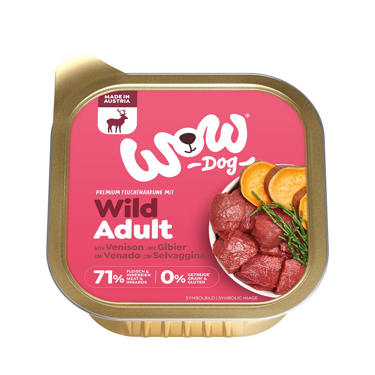 WOW Dog Wild Adult 11x150g WOW Dog Wild Adult 11x150g von WOW!