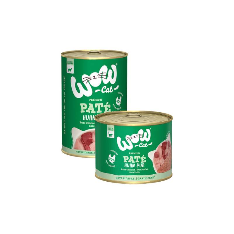 WOW Cat Nassfutter Adult - Reines Huhn - 400 g von WOW!