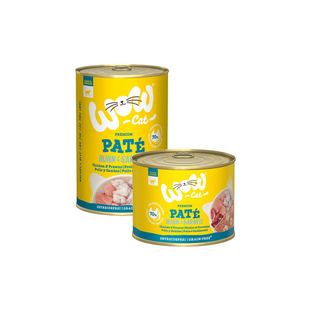 WOW Cat Wet Adult - Huhn & Garnelen - 200 g WOW Cat Wet Adult - Huhn & Garnelen - 200 g von WOW!