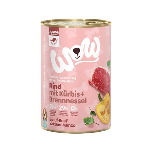 WOW! Junior Hundefutter - Dose - Huhn - 6 x 800 g WOW! Junior Hundefutter - Dose - Huhn - 6 x 800 g von WOW!