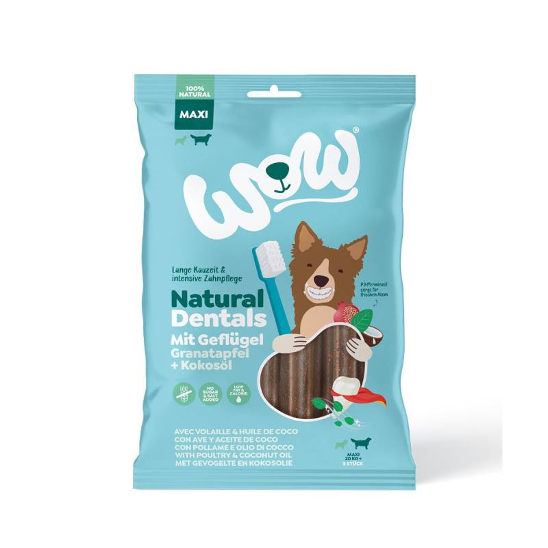 WOW Natural Dentals Geflügel MAXI 275g von WOW!