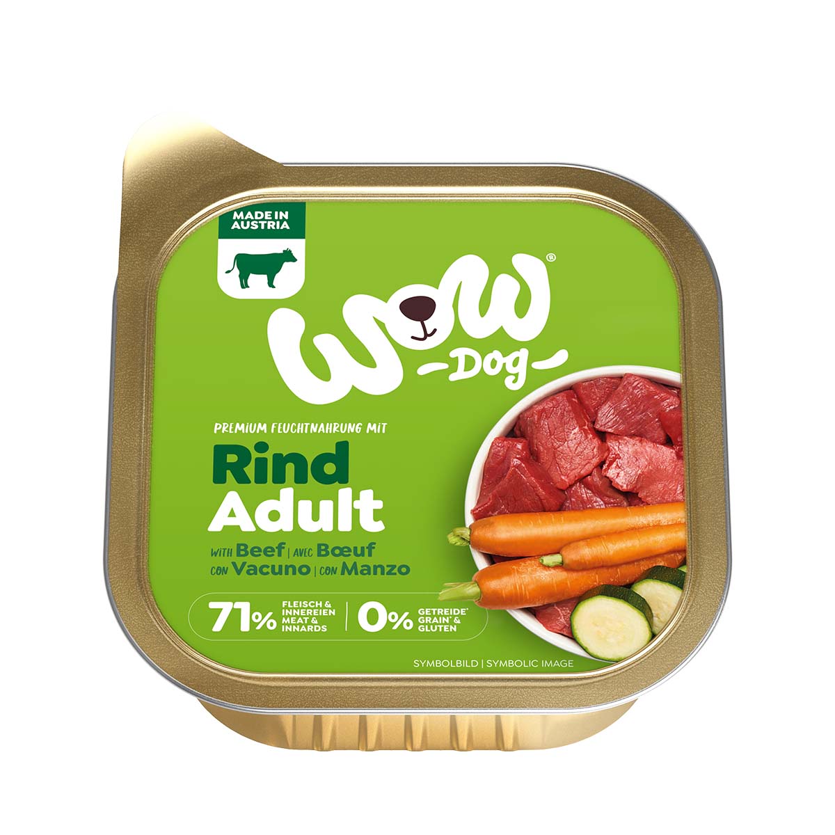 WOW Dog Rind Adult 11x150g WOW Dog Rind Adult 11x150g von WOW!
