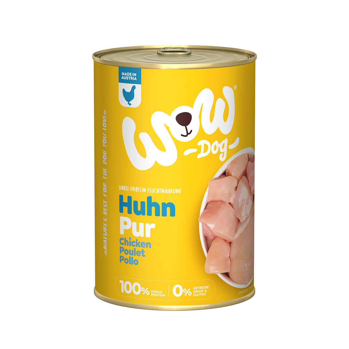 WOW Pur Huhn Single Protein 6x400g von WOW!