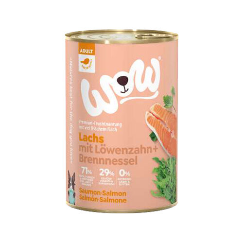 WoW adult Lam WOW! Hundefutter Adult - Dose - Lamm - 6 x 400 g von WOW!