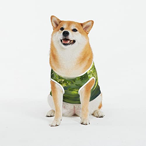 Maple Tree Leaves Printed Dog Shirt Cute Pet Clothes Summer Cat Clothes Novelty Cat Dog Vest Breathable Funny Dog Clothes for Pets Dogs Cats Maple Tree Leaves Printed Dog Shirt Cute Pet Clothes Summer Cat Clothes Novelty Cat Dog Vest Breathable Funny Dog Clothes for Pets Dogs Cats von WOWBED