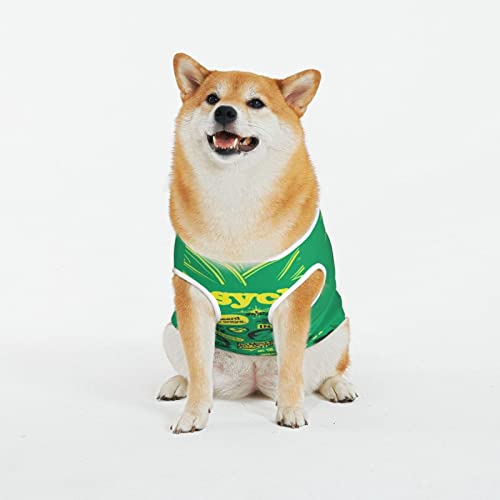 Psych Ananas Zitat Gedruckt Hund Shirt Nette Haustier Kleidung Sommer Katze Kleidung Neuheit Katze Hund Weste Atmungsaktiv Lustige Hund Kleidung für Haustiere Hunde Katzen von WOWBED